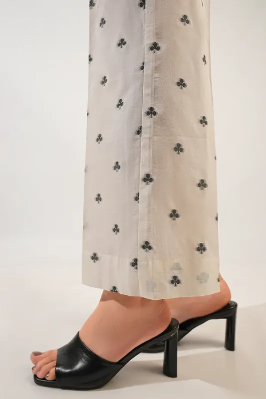 Cotton Jacquard Pant