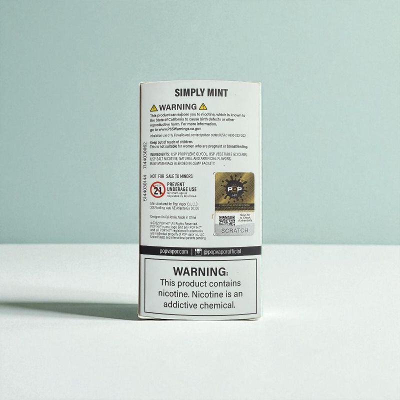 POP HIT 25K Simply Mint