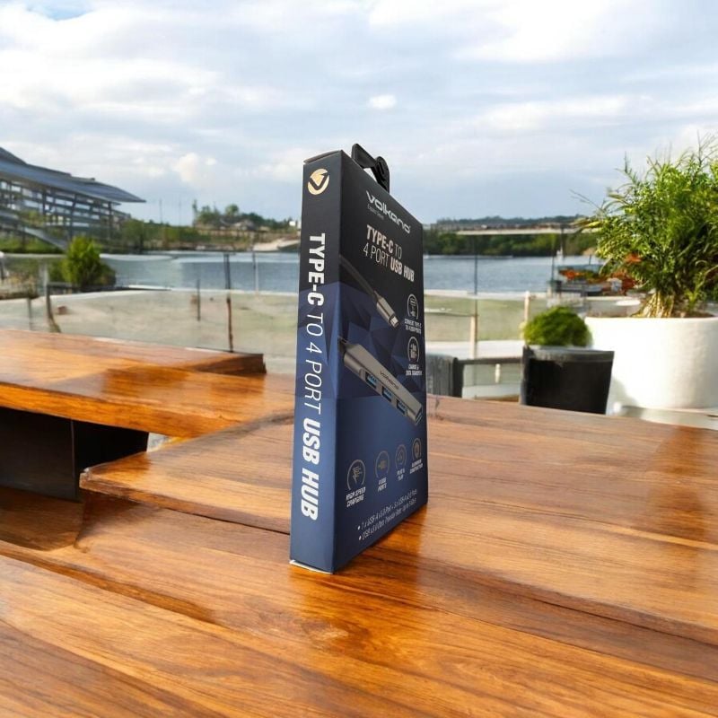 Volkano Type-C to 4 Port USB Hub