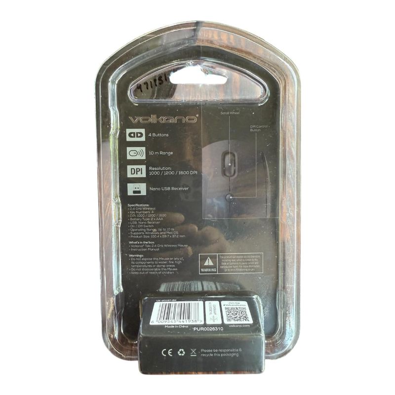 Volkano TALC 2.4GHz Wireless Mouse