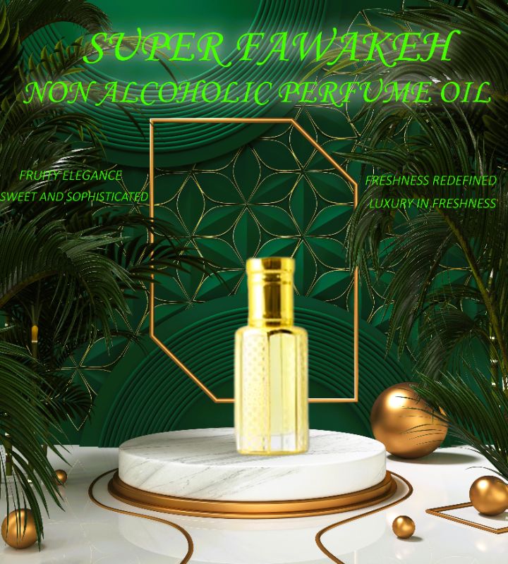 Super Fawakeh Perfume | Non Alcoholic Perfume | Long Lasting Attar | Fruity Floral Unisex Perfume | ASCENTS