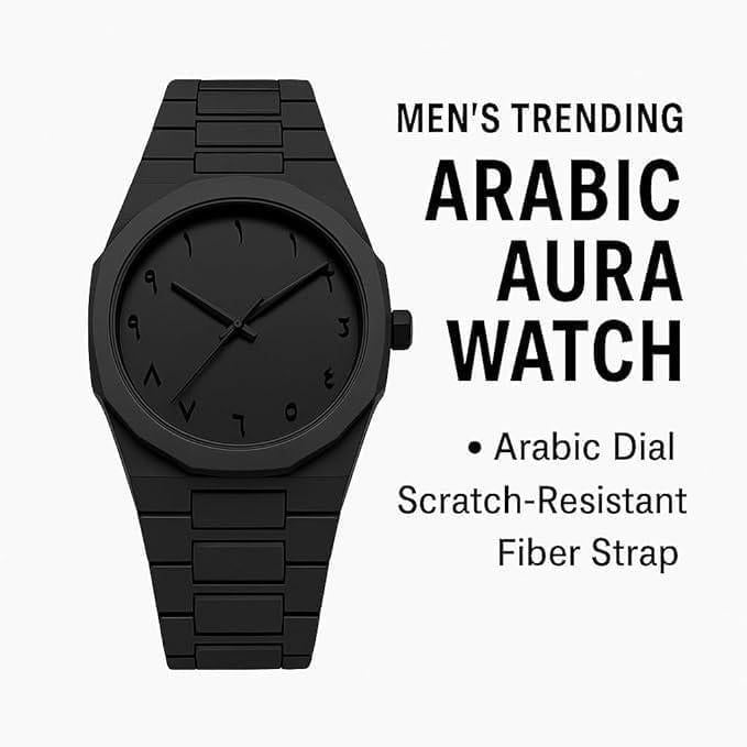 Arabic Black Aura Wach