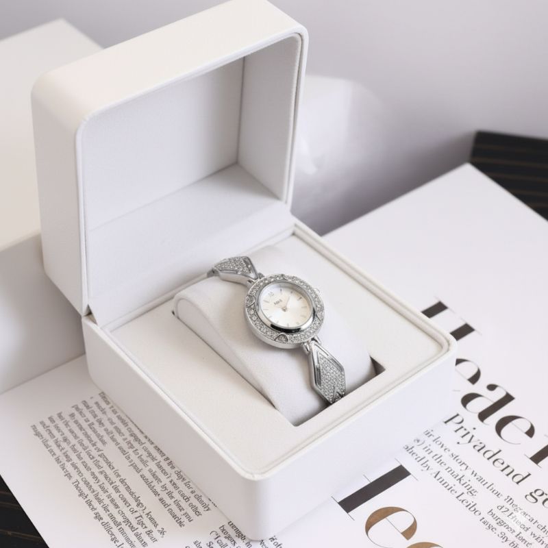 Celestial Glamour Bracelet Watch