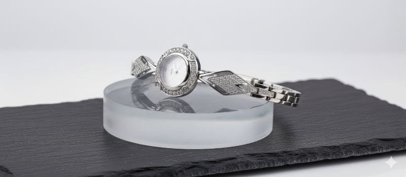 Celestial Glamour Bracelet Watch