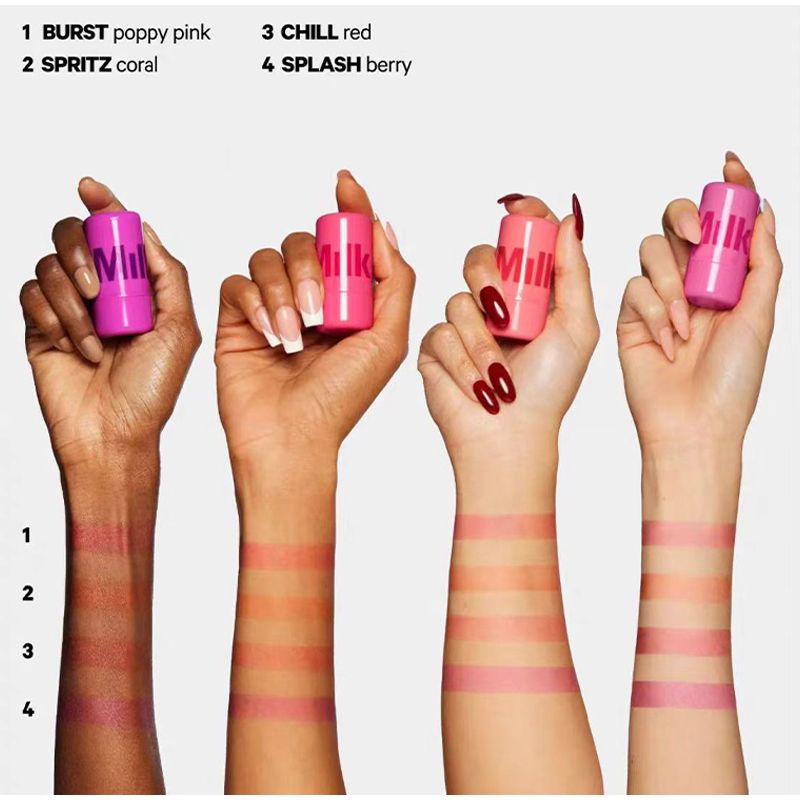 Milk Makeup Blush High Pigment Jelly Tint(04 Pcs)