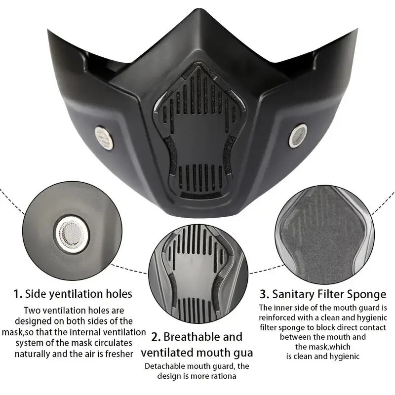 Motorcycle Goggles with Removable Full Face Mask