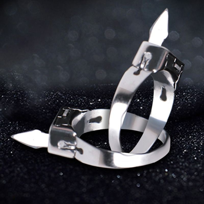 Defense Ring with Hidden Blade