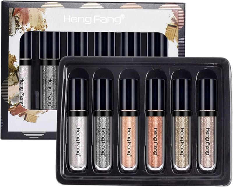 Liquid Diamond Glitter Eyeshadows Set