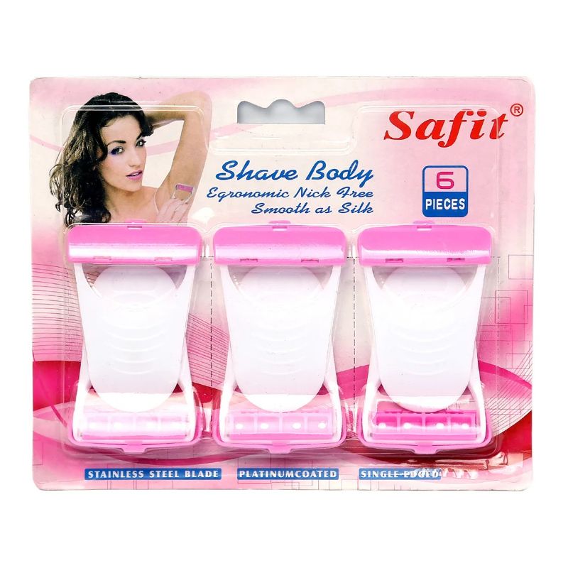 Safit Shave Body Razor Pack of 6