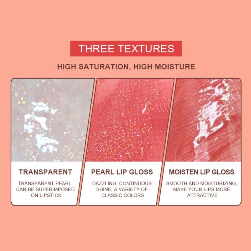 Sexy Long Lasting Makeup Waterproof Lip Gloss for Girls (10 PcS)