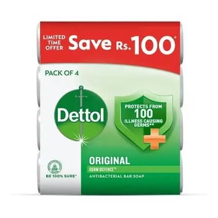 Dettol Soap 3+1