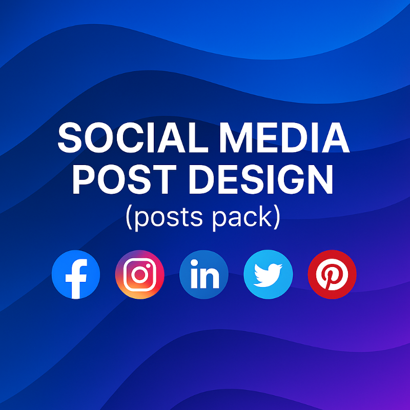 Social Media Post Design (Posts Pack)