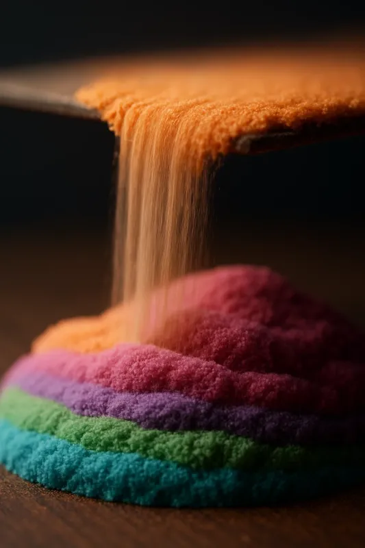 Rainbow Sandfall