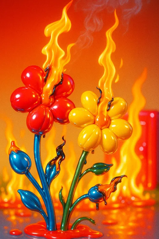 Flame Flowers
