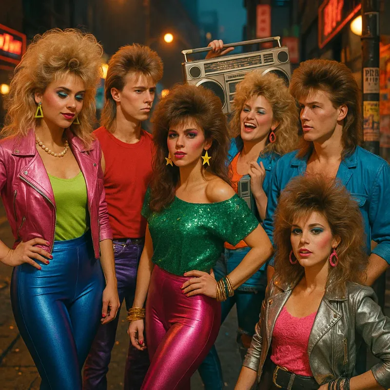 Neon 80s Squad