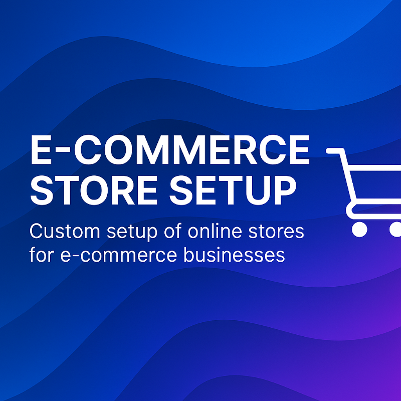E-Commerce Store Setup