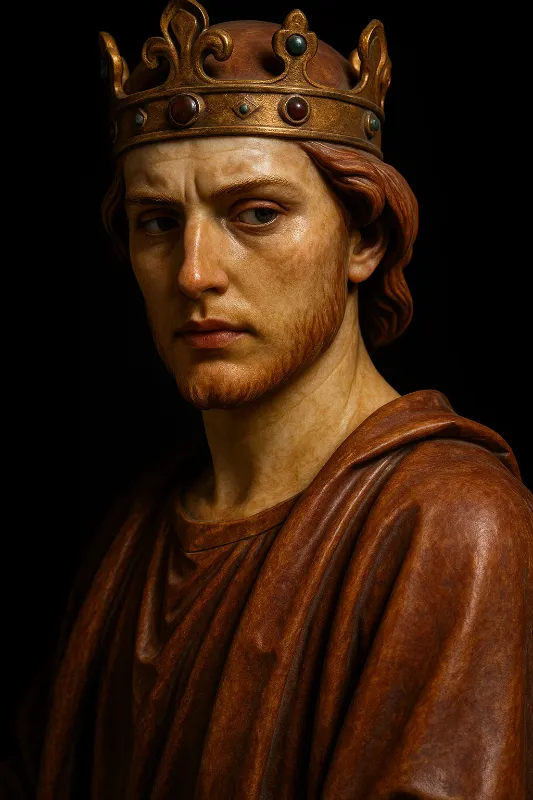 Regal King Portrait