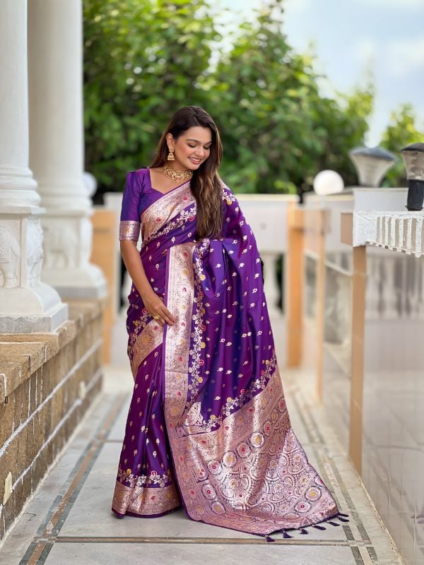 Soft Banarasi saree