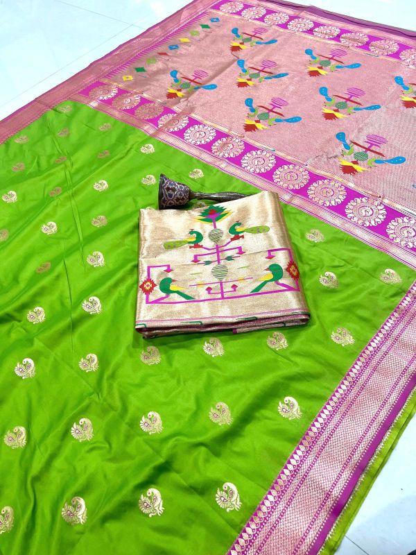Kanchivram paithani