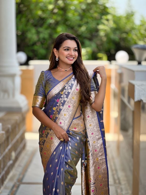 Soft Banarasi saree