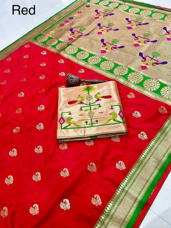 Kanchivram paithani