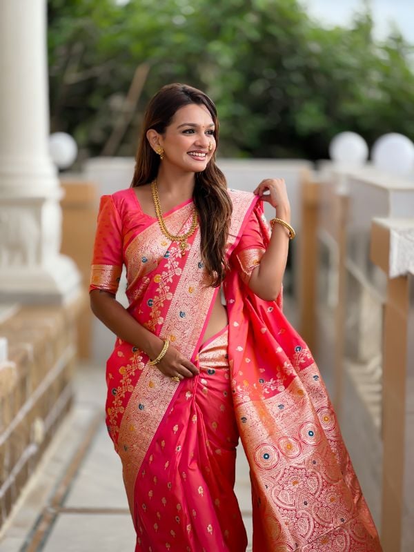 Soft Banarasi saree