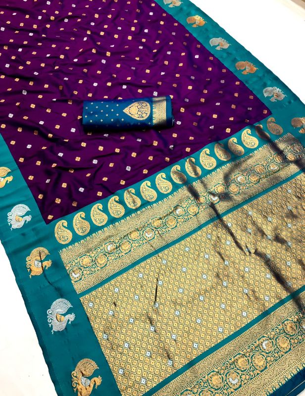 Kanjiwaram paithani
