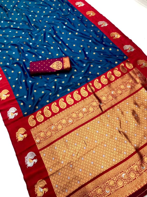 Kanjiwaram paithani