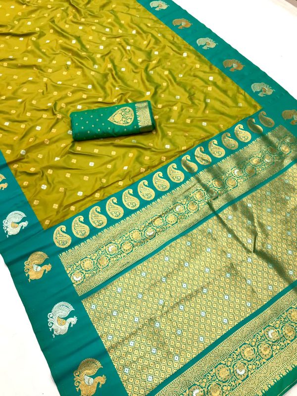 Kanjiwaram paithani