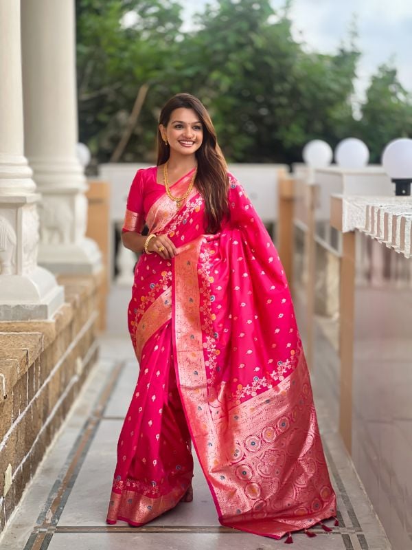 Soft Banarasi saree