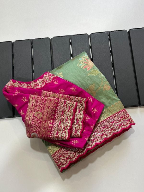 pure Dola silk saree
