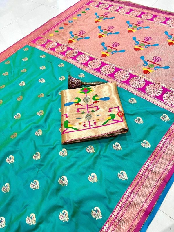 Kanchivram paithani