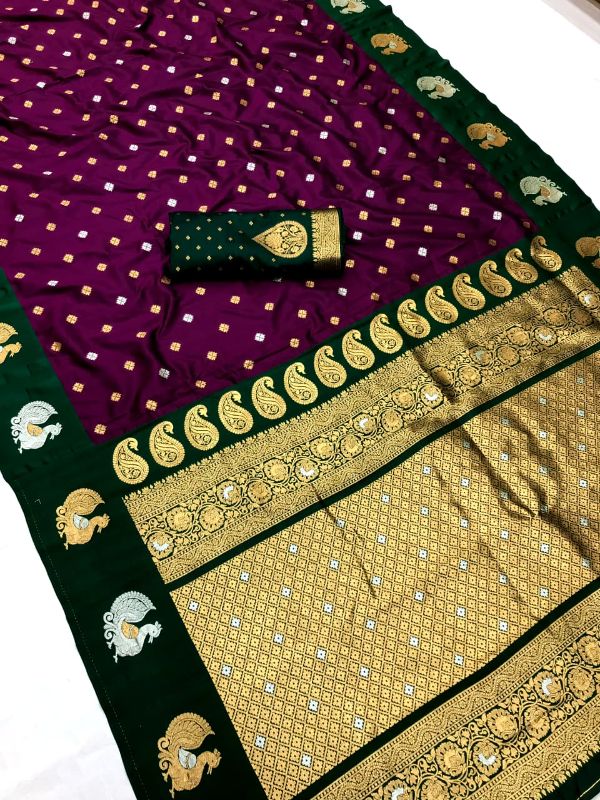 Kanjiwaram paithani