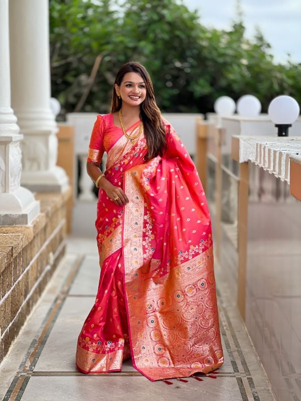 Soft Banarasi saree