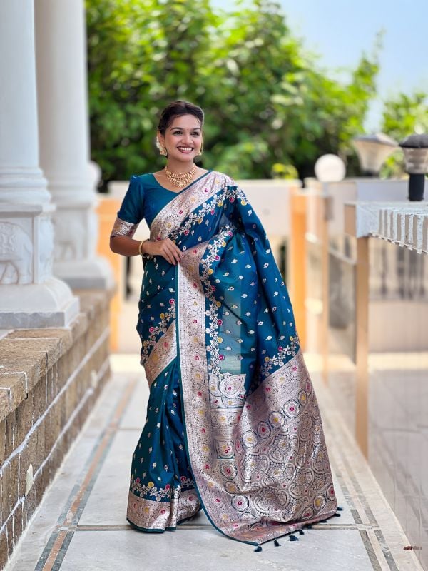 Soft Banarasi saree