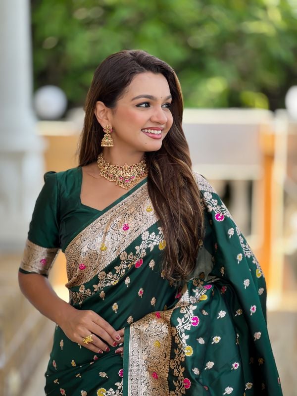 Soft Banarasi saree