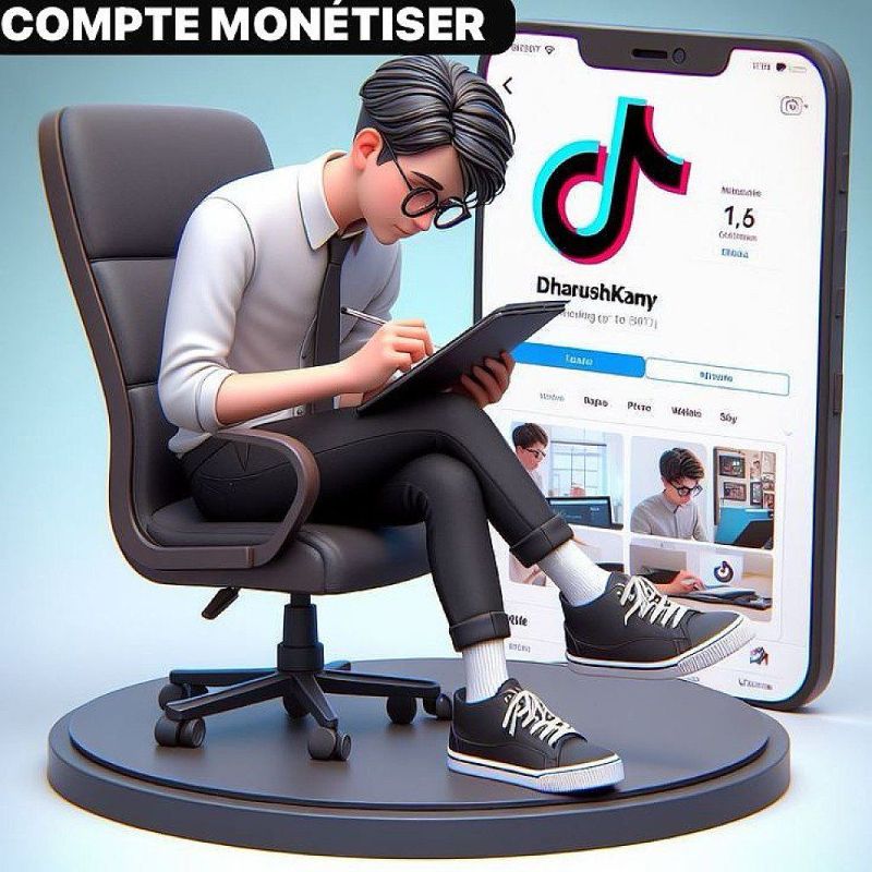 COMPTE TIKTOK MONETISER