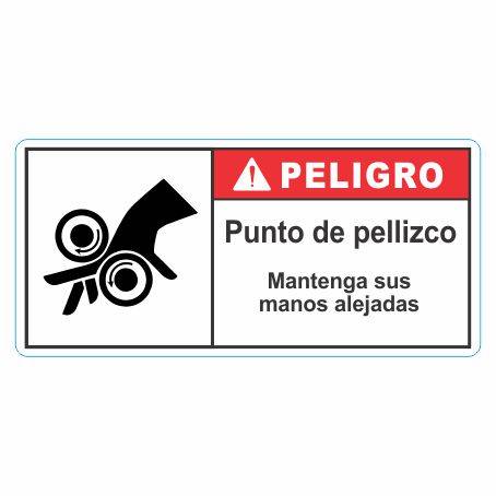 Punto de pellizco manos
