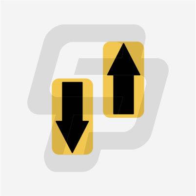 Adhesivo Advertencia Flechas Slewing - HIAB