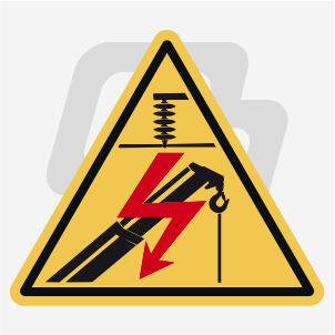 Adhesivo Advertencia RE - HIAB