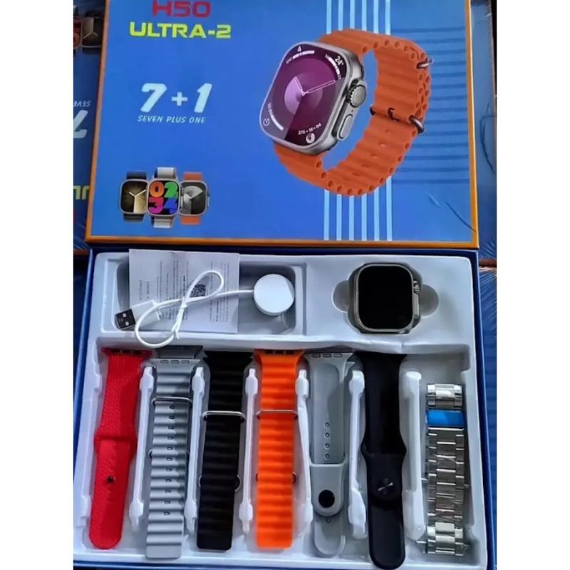 i20 Ultra Max Suit 10-in-1 Set with Smartwatch and Earbuds