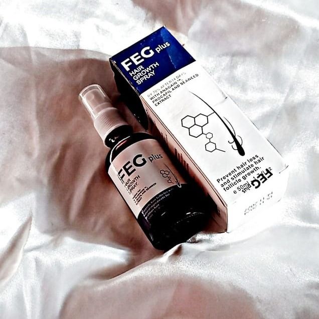 FEG Plus Hair Growth Spray – Stimulate Follicles, Reduce Hair Fall, and Encourage Thicker, Healthier Growth 60ML