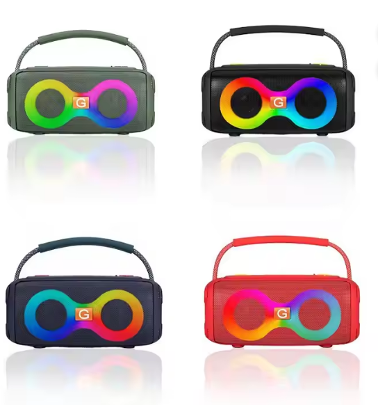Portable Bluetooth Speaker ET-312 | RGB Colorful Light | High Volume Outdoor Speaker
