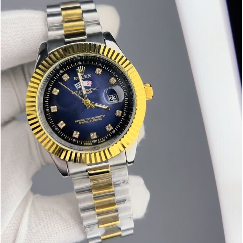 ⌚ Rolex Quartz Movement Stainless Steel Analog Watch for Men