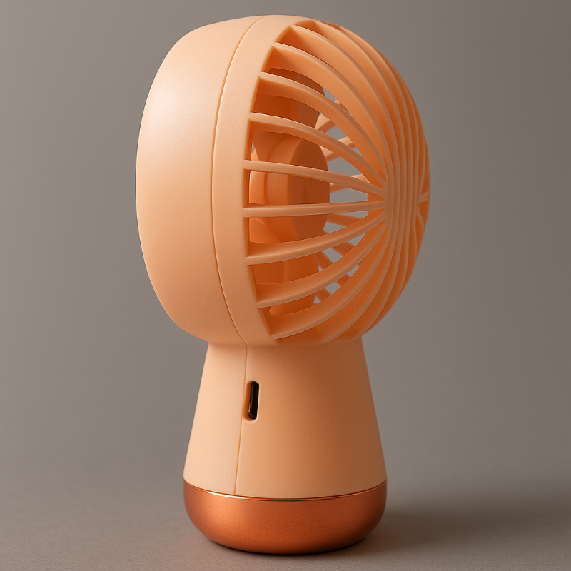 Mini USB Rechargeable Desktop Fan | 5 Speed | Stylish & Portable