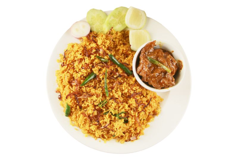 90. Chicken Khichuri