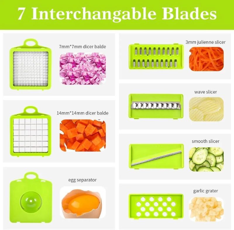 16 in 1 Compact Vegetable Cutter