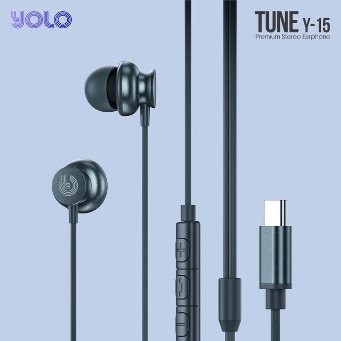 Tune Premium Stereo Earphone (Y-15)