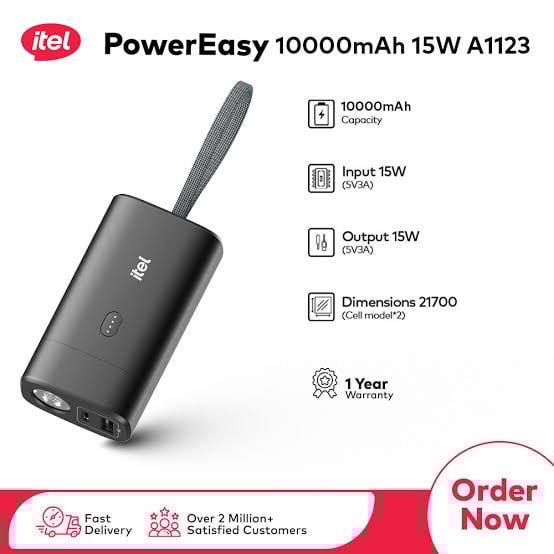 PowerEasy I 10000mAh 15W A1123