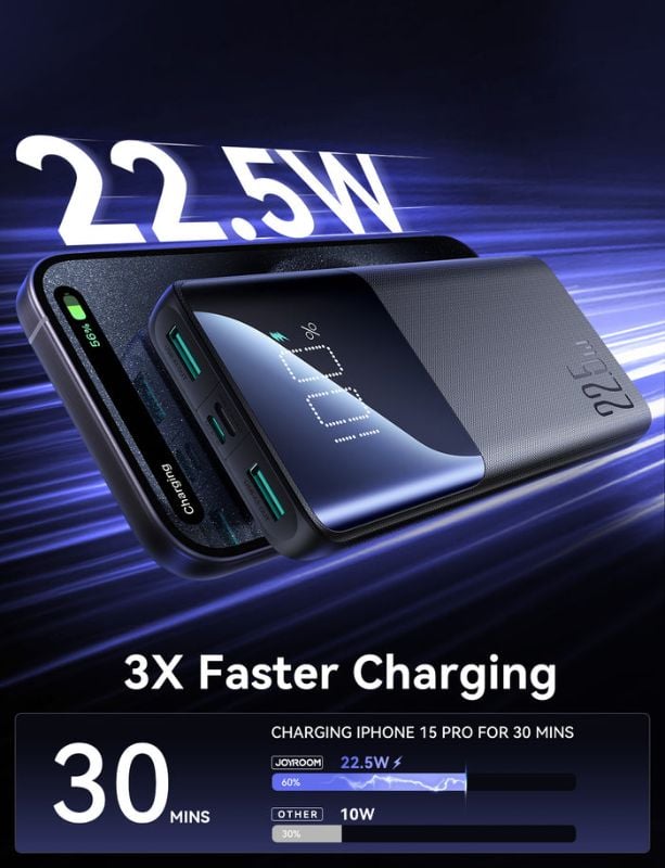JR-QP191 Fast Charging Powerbank